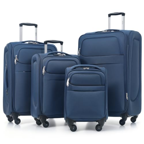 4 Piece Expandable Luggage Set (4 Count)