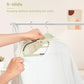 Heavy Duty Plastic Hangers 50 Pack with Non (52 Count)