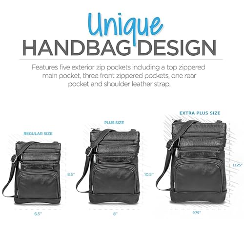 leather Crossbody Purses for Women