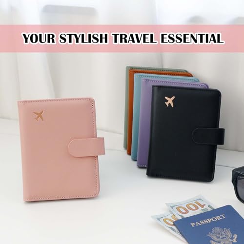 Premium Leather Passport Holder Covers Case