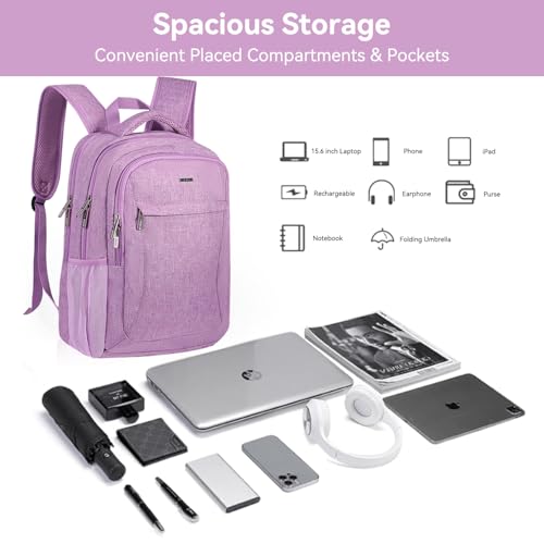 15.6 Inch Travel Laptop Backpack with USB Port