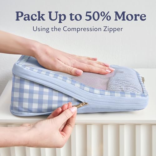 Space Saving Compression Packing Cubes for Women 6 (6 Count)