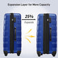 Luggage sets of 3 Piece Carry on Luggage Airline Approved