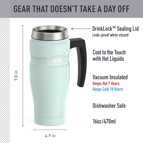 Stainless King Travel Mug with Handle