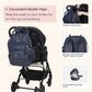 Leather Diaper Bag Backpack