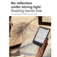 6 Inch E Reader Digital Reader Electronic Book Reader with 800x600 High Resolution Screen Multifunctional Navigation Buttons for PDF EPUB TXT DOC FB2 MOBI