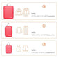 Compression Packing Cubes for Travel (4 Count)
