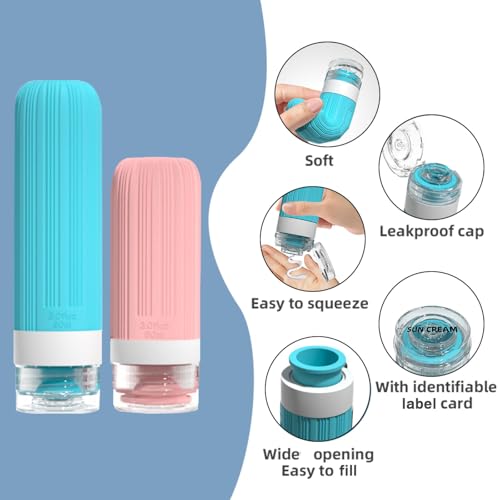 16 Pack Travel Bottles Set