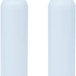 8.8 oz Travel Shampoo Bottles, Refillable Flip Cap Squeeze Bottles for Toiletries, Large Leakage-proof Travel Shampoo and Conditioner Bottles (Blue)