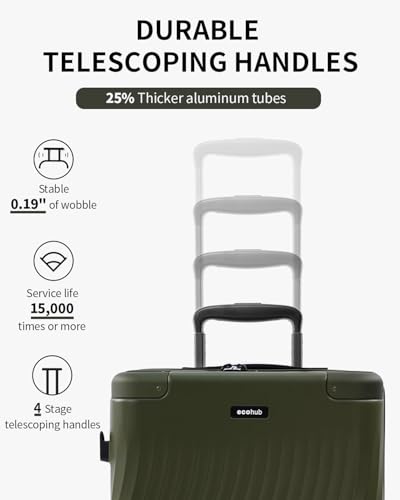 Hardside Expandable Carry On Luggage
