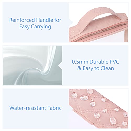 Clear Makeup Bag Travel (3 Count)