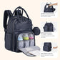 Leather Diaper Bag Backpack