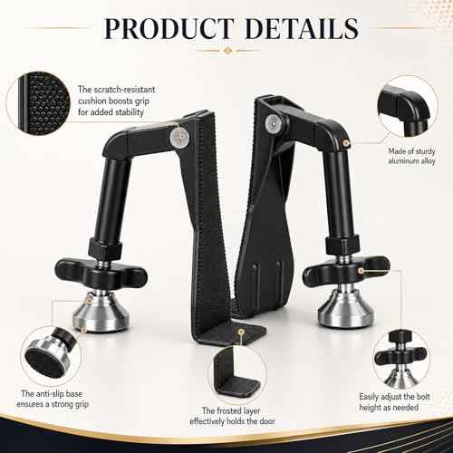 Portable Door Stopper Door Lock for Travel Anti Theft Door Blocker