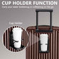5 Piece Luggage Set with Cup Holder