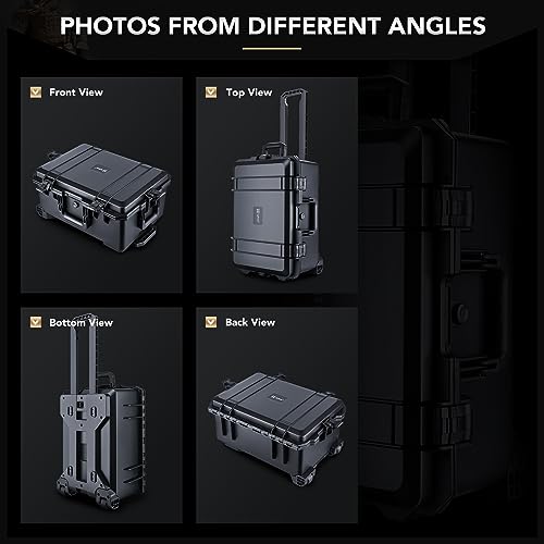 HC 5220 Hard Case with Wheels and Foam