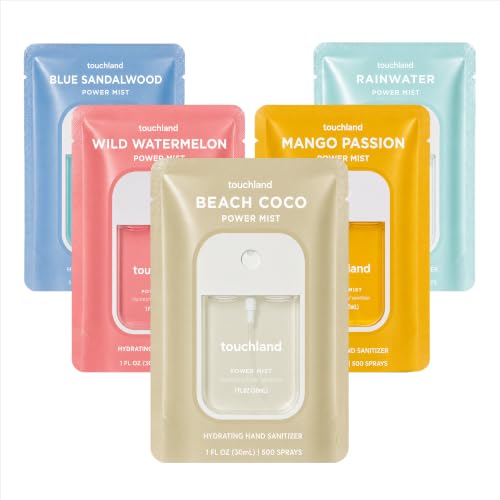 Tropical 5 Hydrating Hand Sanitizer Spray Set Travel Size