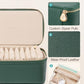 Jewelry Organizers and Storage with Clear 12 Velvet Bags (12 Count)