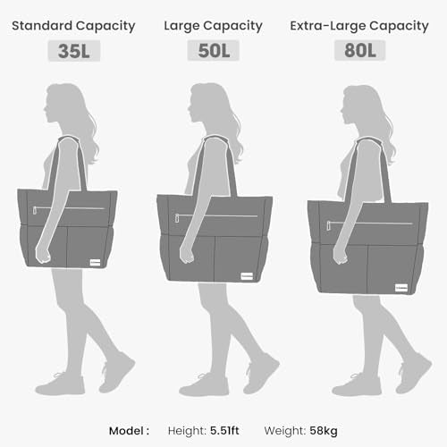 Beach Bag Waterproof Sandproof Large Capacity Foldable for Women