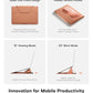 Laptop Carry Sleeve with Stand &Smart Storage for 16" Laptop for Work