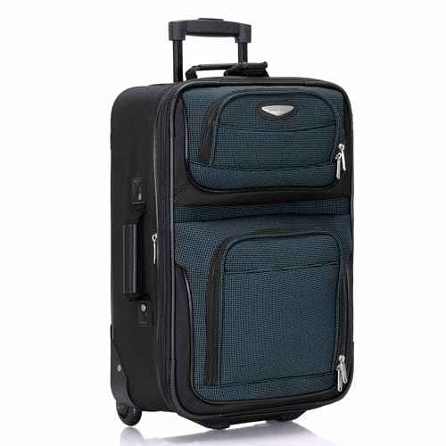 Amsterdam Softside Expandable Luggage with Rolling Wheels
