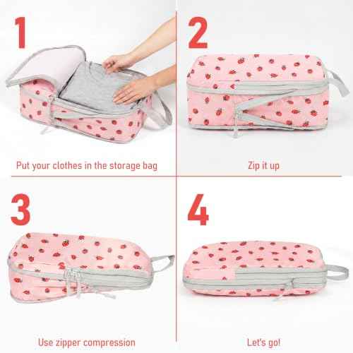6 Set Compression Packing Cubes