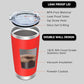 20oz Tumbler with Lid Stainless Steel Tumblers Insulated Mug Red 1P