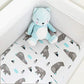 Stretchy Bassinet Sheet Set BROLEX 2 Pack Snug Fitted Cradle Fitted Sheets for Bassinet Pads (2 Count)