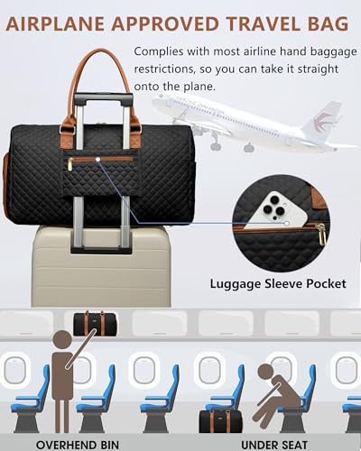 Women Weekender Travel Duffle Bag