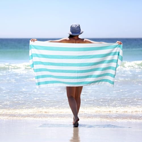 2 Pack Microfiber Beach Towel