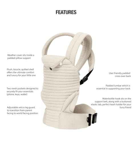 Baby Carrier for Men Women Newborn to Toddler
