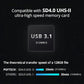 SD Card Reader USB 3.1 Micro SD 4.0 Card Case