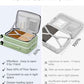 24 Inch Checked Luggage PC Hard Shell luggage Top Opening Aluminum Frame Travel Luggage Suitcases with Wheels for Woman Men