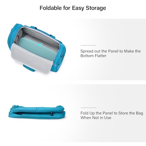 Small Underseat Carry On Luggage Bags for Travel with 10 Pockets