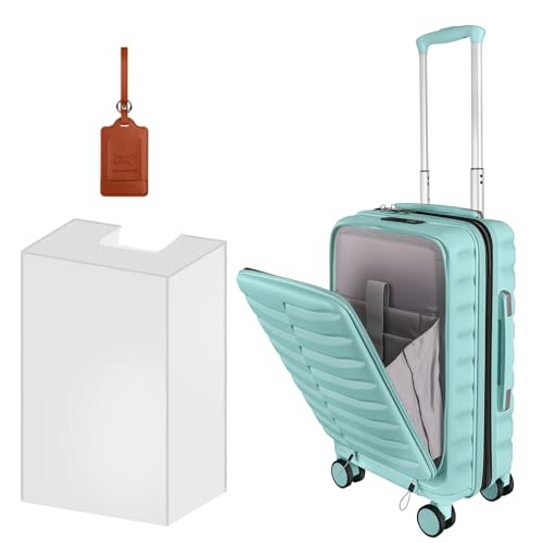 Small 22×14×9 Airline Approved Carry On Luggage with Cover and Tag
