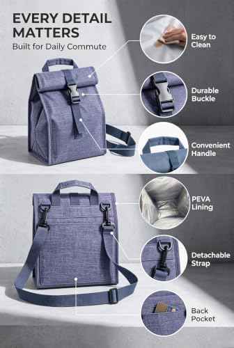 Insulated Foldable Lunch Bag