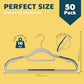 Plastic Clothes Hanger Set (50 Count)