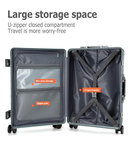 PC Hardside Carry On Luggage