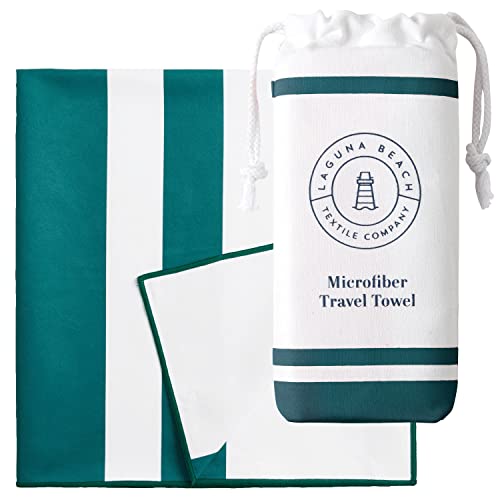 Laguna Beach Textile Co. Recycled Microfiber Quick Dry Beach Towel