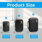 Hard Travel Electronic Organizer Case for MacBook Power Adapter Chargers Cables Power Bank Apple Magic Mouse Apple Pencil USB Flash Disk SD Card Small Portable Accessories Bag