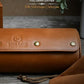 Watch Travel Case for Men Leather Watch Roll for Travel Organizer and Display Watch Case 3 Slots Full Grain Leather Tawny Brown (48 Count)