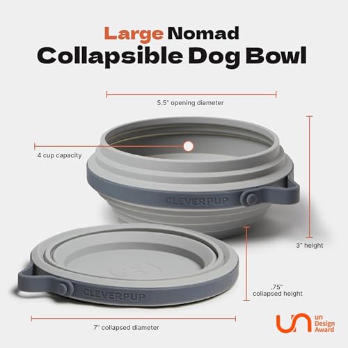 Nomad Large Collapsible Travel Dog Bowl