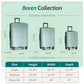 Boren Expandable Hardside Rugged Travel Luggage with 8 Spinner Wheels (2 Piece)