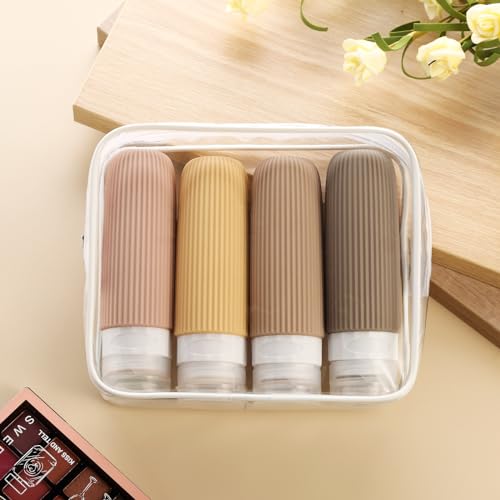 Travel Bottles for Toiletries (4 Count)