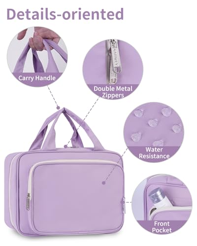 Hanging Toiletry Bag for Women Travel Makeup Bag Organizer Toiletries Bag for Travel Size Essentials Accessories Cosmetics