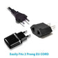 European to US Plug Adapter Socket
