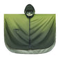 Adults Rain Poncho Waterproof Raincoat Women Gradient Hood with Pocket