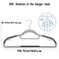 Plastic Clothes Hangers 50 Pack (50 Count)