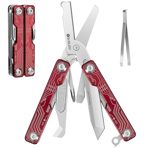 Mini Keychain Multitool Scissors BI2061R