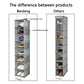 Hanging Shoe Organizer for Closet with Side Mesh Pockets