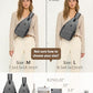 Crossbody Bags for Women Men Trendy Sling Bag Backpack Chest Bag